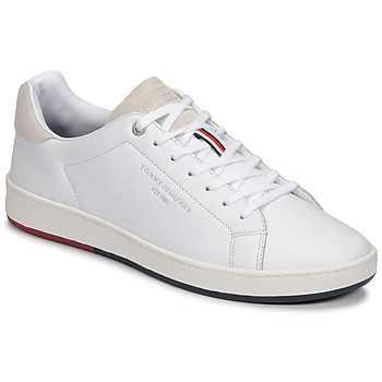 Chaussures Homme Baskets basses Tommy Hilfiger RETRO TENNIS CUPSOLE LEATHER 