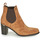 Schuhe Damen Low Boots Adige FANY V11 VELOURS HAVANE Braun,