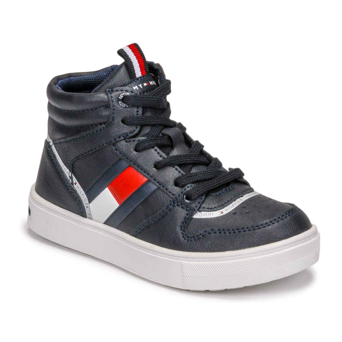 Scarpe Bambino Sneakers alte Tommy Hilfiger T3B4-32066-0900800 