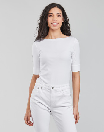 Abbigliamento Donna T-shirts a maniche lunghe Lauren Ralph Lauren JUDY-ELBOW SLEEVE-KNIT 
