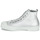 Schuhe Damen Sneaker Low Bensimon STELLA B79 SHINY CANVAS Silbrig