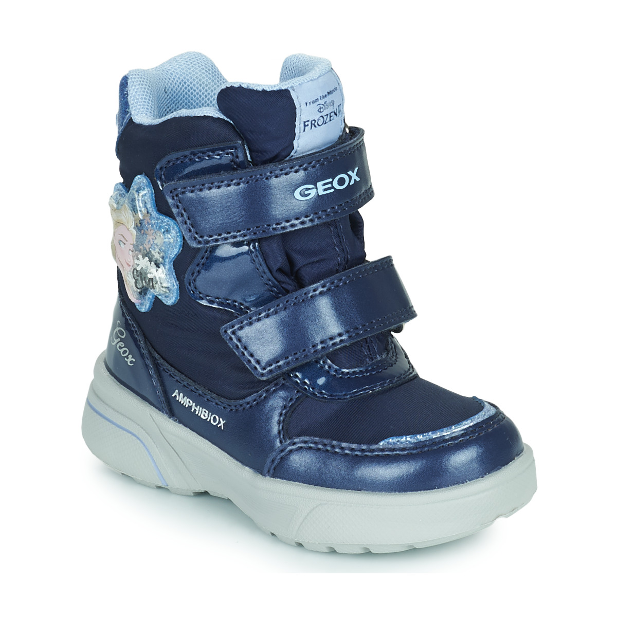 Schuhe Mädchen Schneestiefel Geox SVEGGEN ABX Marineblau