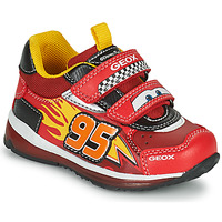 Schuhe Jungen Sneaker Low Geox TODO Rot / Gelb