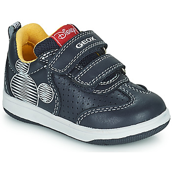 Schuhe Jungen Sneaker Low Geox NEW FLICK Marineblau