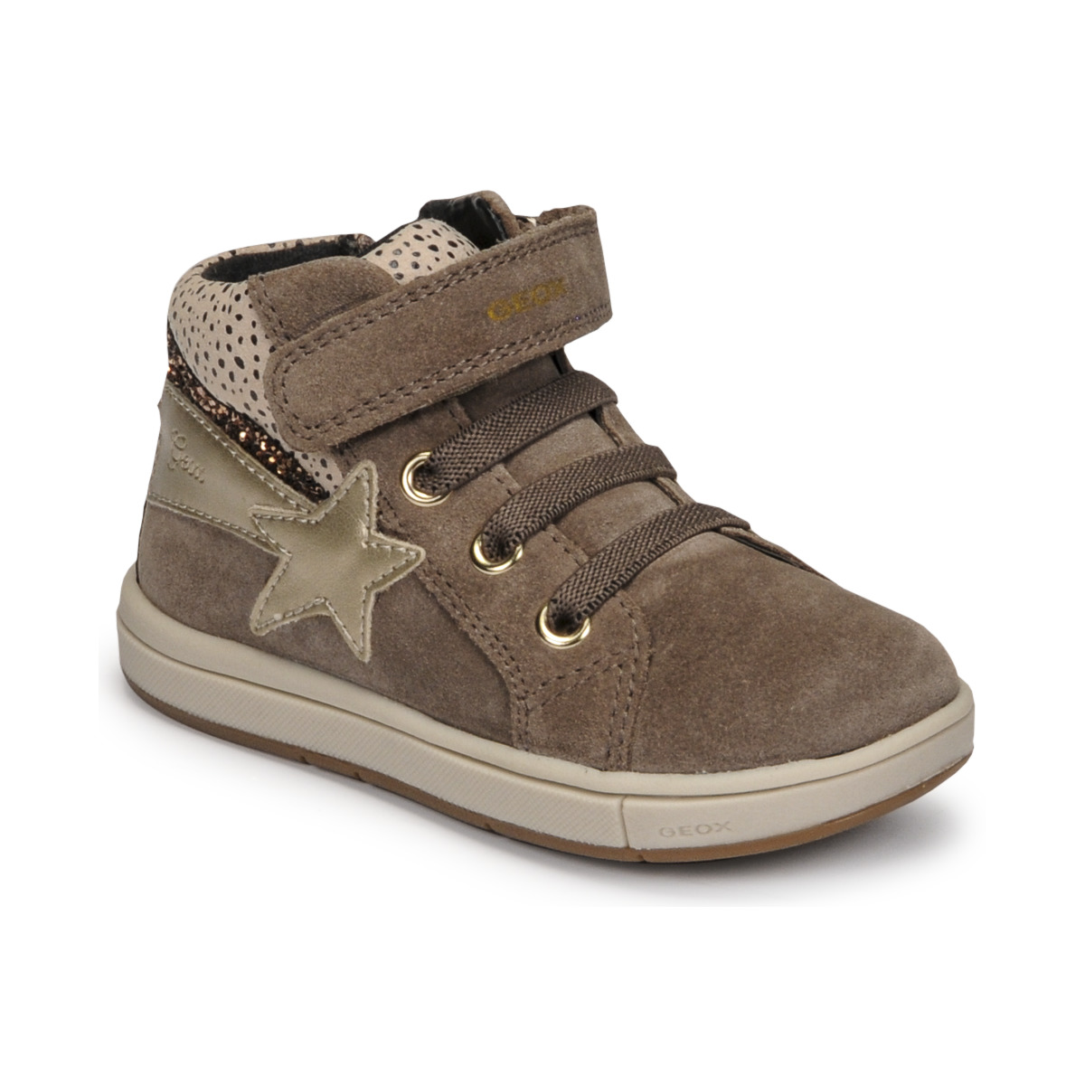 Chaussures Fille Baskets montantes Geox TROTTOLA 