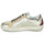 Schuhe Damen Sneaker Low Meline NK139 Golden