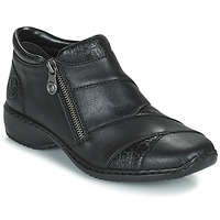Schuhe Damen Boots Rieker SALOMA Marineblau