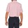 Abbigliamento Uomo Camicie maniche corte Pierre Cardin CH MC CARREAU GRAPHIQUE Bianco / Rosso