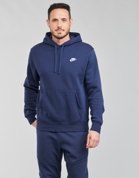 Kleidung Herren Sweatshirts Nike NIKE SPORTSWEAR CLUB FLEECE Marineblau / Weiß