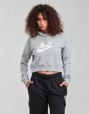 Kleidung Damen Sweatshirts Nike NIKE SPORTSWEAR ESSENTIAL Grau / Weiß