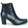 Schuhe Damen Low Boots Regard SALLY Blau