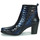 Schuhe Damen Low Boots Regard SALLY Blau