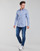 Kleidung Herren Langärmelige Hemden Tommy Jeans TJM ORIGINAL STRETCH SHIRT Blau