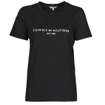 Kleidung Damen T-Shirts Tommy Hilfiger HERITAGE HILFIGER CNK RG TEE    