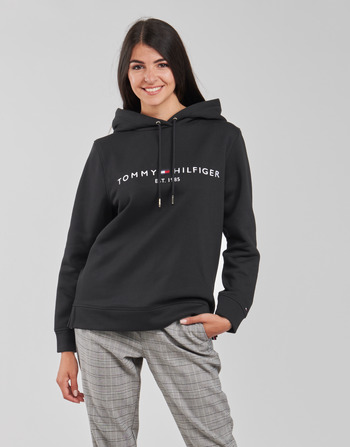 Kleidung Damen Sweatshirts Tommy Hilfiger HERITAGE HILFIGER HOODIE LS    