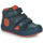 Schuhe Jungen Sneaker High Mod'8 TALYE Marineblau / Orange