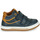 Schuhe Jungen Boots Mod'8 KYNATOL Marineblau / Senfgelb