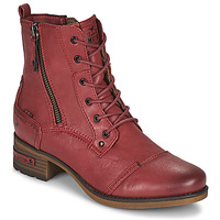Schuhe Damen Boots Mustang 1229513 Rot