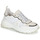 Schuhe Damen Sneaker Low Ikks BT80205 Weiß