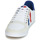 Chaussures Baskets basses hummel TEN STAR LOW CANVAS Blanc / Rouge / Bleu