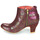 Schuhe Damen Low Boots Irregular Choice THINK ABOUT IT Bordeaux
