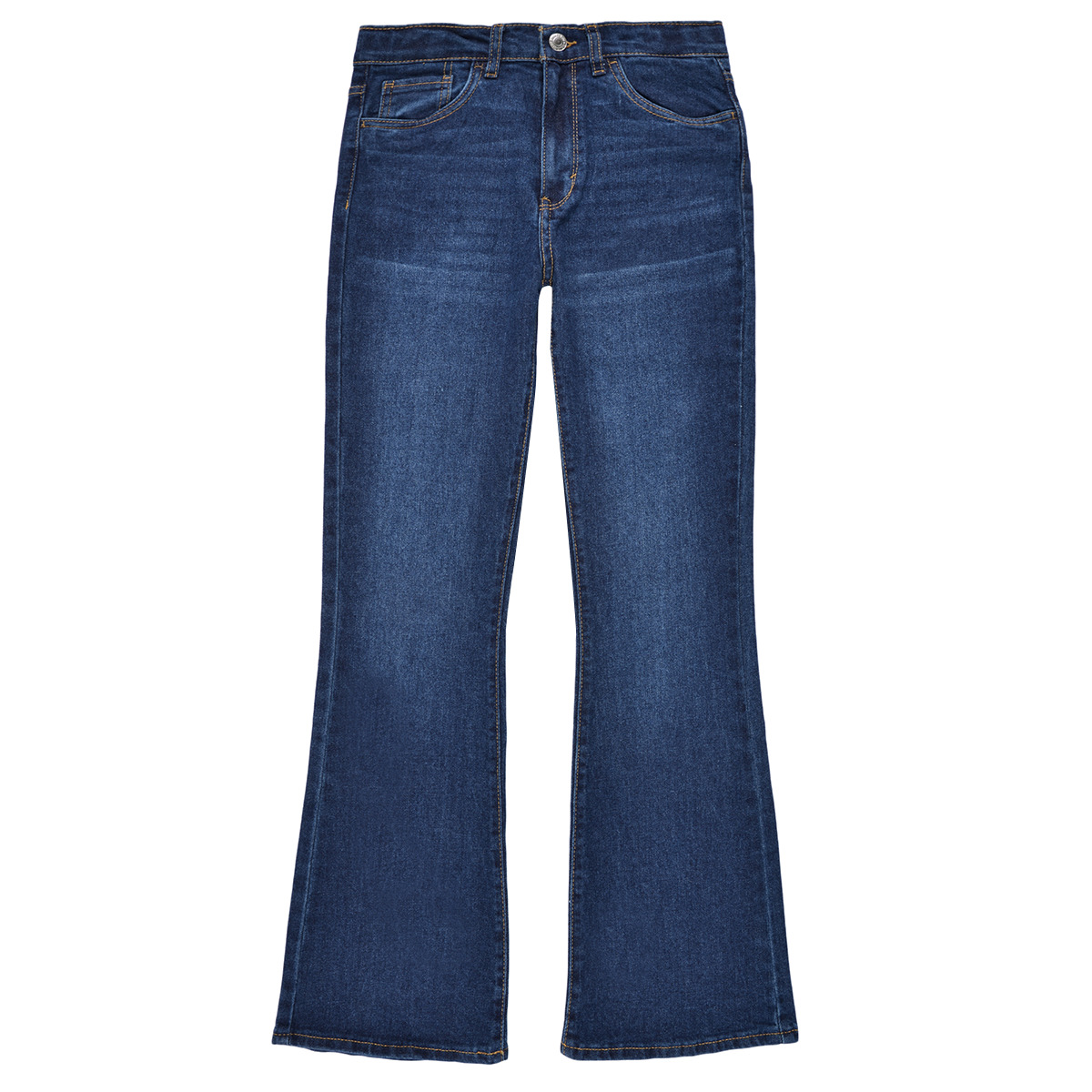 Kleidung Mädchen Bootcut Jeans Levi's HIGH RISE CROP FLARE Blau