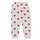 Kleidung Mädchen Pyjamas/ Nachthemden Petit Bateau CASSANDRE Weiß / Rot
