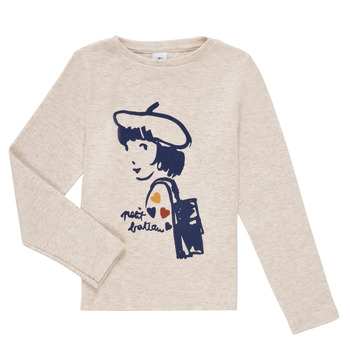 Abbigliamento Bambina T-shirts a maniche lunghe Petit Bateau ROMEO 