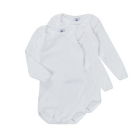 Kleidung Kinder Pyjamas/ Nachthemden Petit Bateau TESSA Weiß