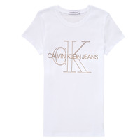 Abbigliamento Bambina T-shirt maniche corte Calvin Klein Jeans TIZIE 