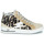 Schuhe Damen Sneaker High Semerdjian CIELLO Beige / Golden