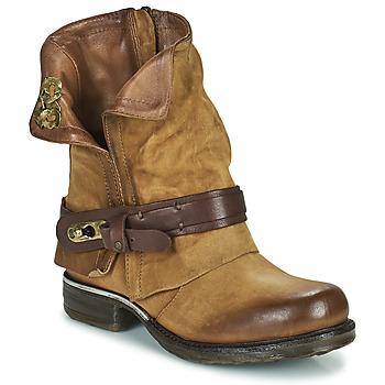 Schuhe Damen Boots Airstep / A.S.98 SAINT BIKE Kamel