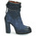 Schuhe Damen Low Boots Airstep / A.S.98 BLOC ZIP Blau