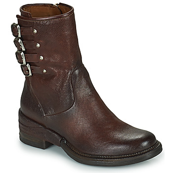 Schuhe Damen Low Boots Airstep / A.S.98 MIRACLE BUCKLE Bordeaux