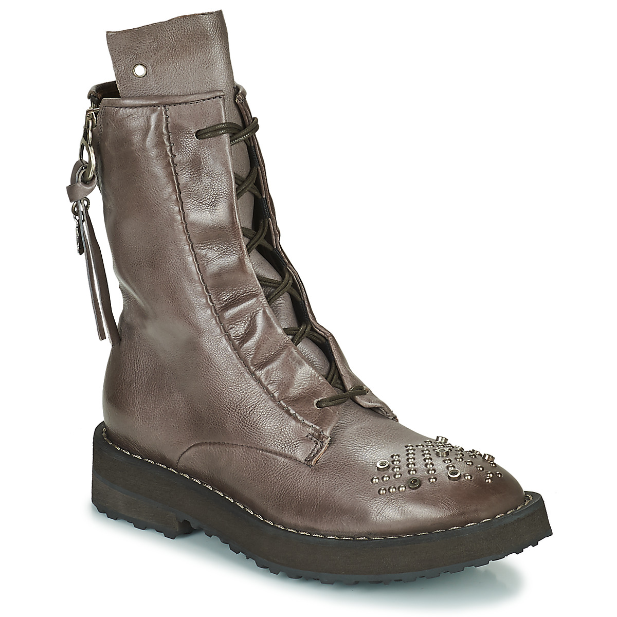 Schuhe Damen Boots Airstep / A.S.98 CHIMICA Braun,