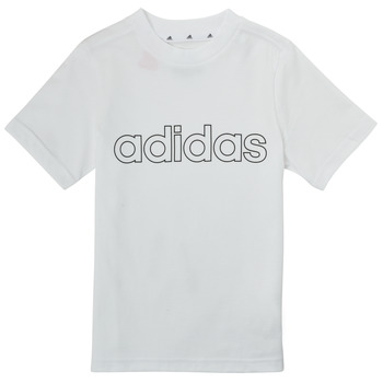 Kleidung Jungen T-Shirts adidas Performance ALBA Weiß
