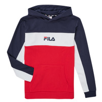 Kleidung Jungen Sweatshirts Fila CAMILLA Rot / Marineblau