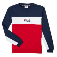 Kleidung Jungen Sweatshirts Fila KAMILA Rot / Marineblau