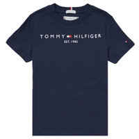 Kleidung Jungen T-Shirts Tommy Hilfiger SELINERA Marineblau