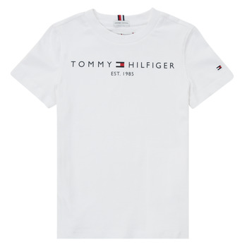 Kleidung Jungen T-Shirts Tommy Hilfiger SELINERA Weiß