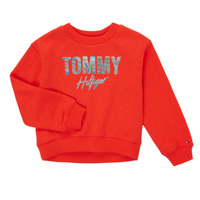 Kleidung Mädchen Sweatshirts Tommy Hilfiger KOMELA Rot