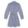 Kleidung Mädchen Kurze Kleider Polo Ralph Lauren LIVIA Marineblau / Weiß