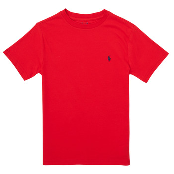 Kleidung Mädchen T-Shirts Polo Ralph Lauren NOUVILE Rot