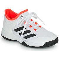 Schuhe Kinder Tennisschuhe adidas Performance Ubersonic 4 k Weiß / Rot