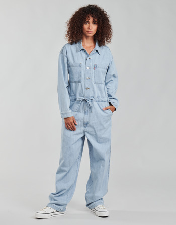 Kleidung Damen Overalls / Latzhosen Levi's ROOMY JUMPSUIT Blau