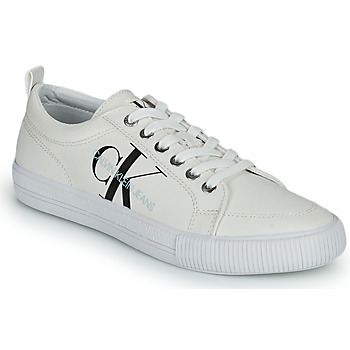 Schuhe Damen Sneaker Low Calvin Klein Jeans VULCANIZED LACEUP SNEAKER Weiß