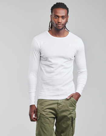 Abbigliamento Uomo T-shirts a maniche lunghe G-Star Raw BASE R T LS 1-PACK 