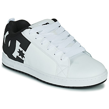 Schuhe Herren Skaterschuhe DC Shoes COURT GRAFFIK Weiß