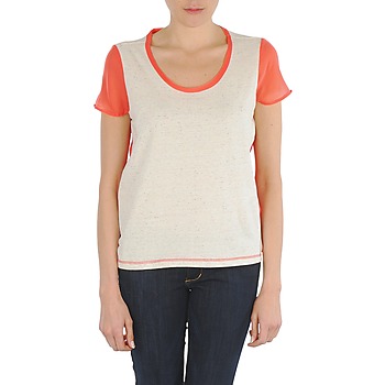 Kleidung Damen T-Shirts Eleven Paris EDMEE Beige / Orange
