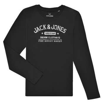 Vêtements Garçon T-shirts manches longues Jack & Jones JJEJEANS TEE LS 